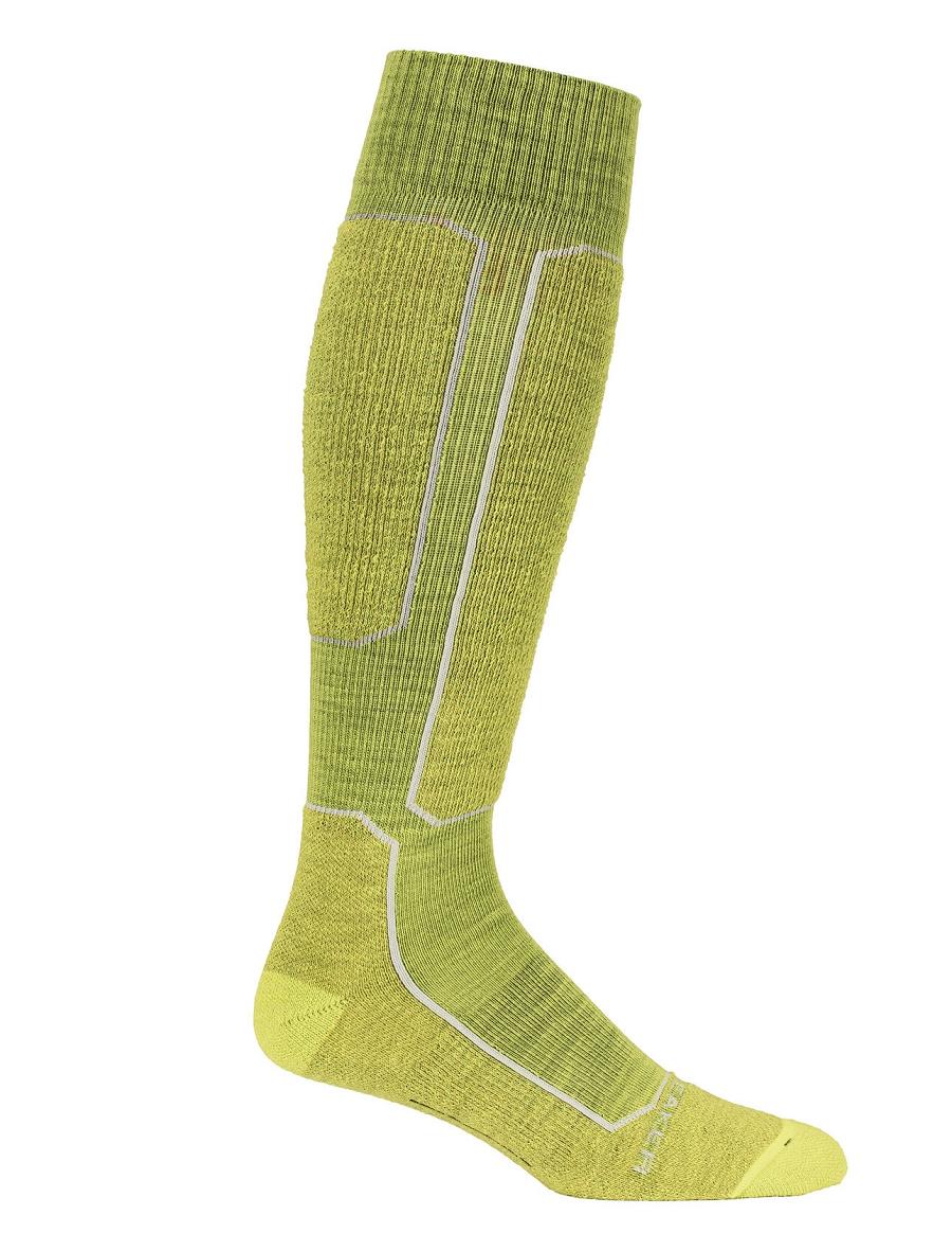 Shine / Ether Men's Icebreaker Merino Ski+ Light Over the Calf Socks | USA 1012KORI